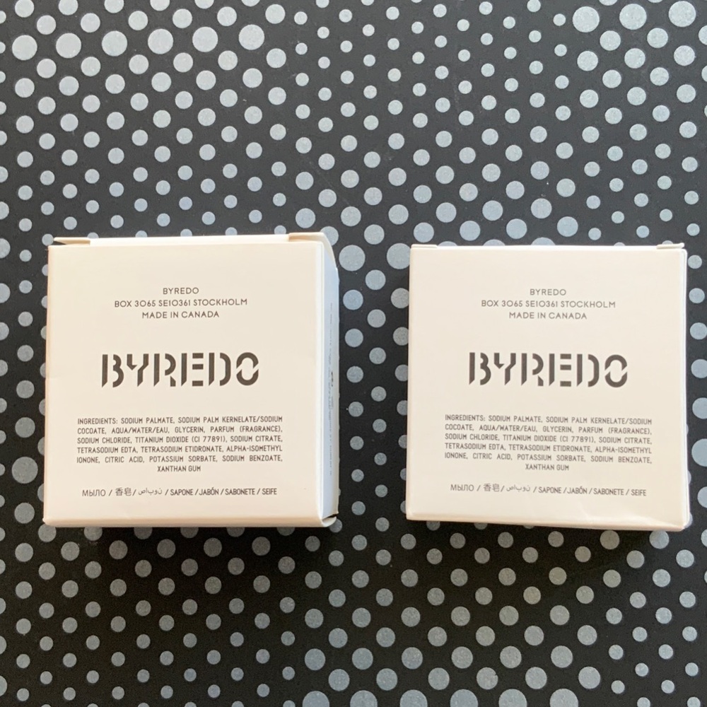 Byredo Mojave Ghost Scented Soap Duo Bath 1.7oz Sink 1.0oz - Picture 2 of 6